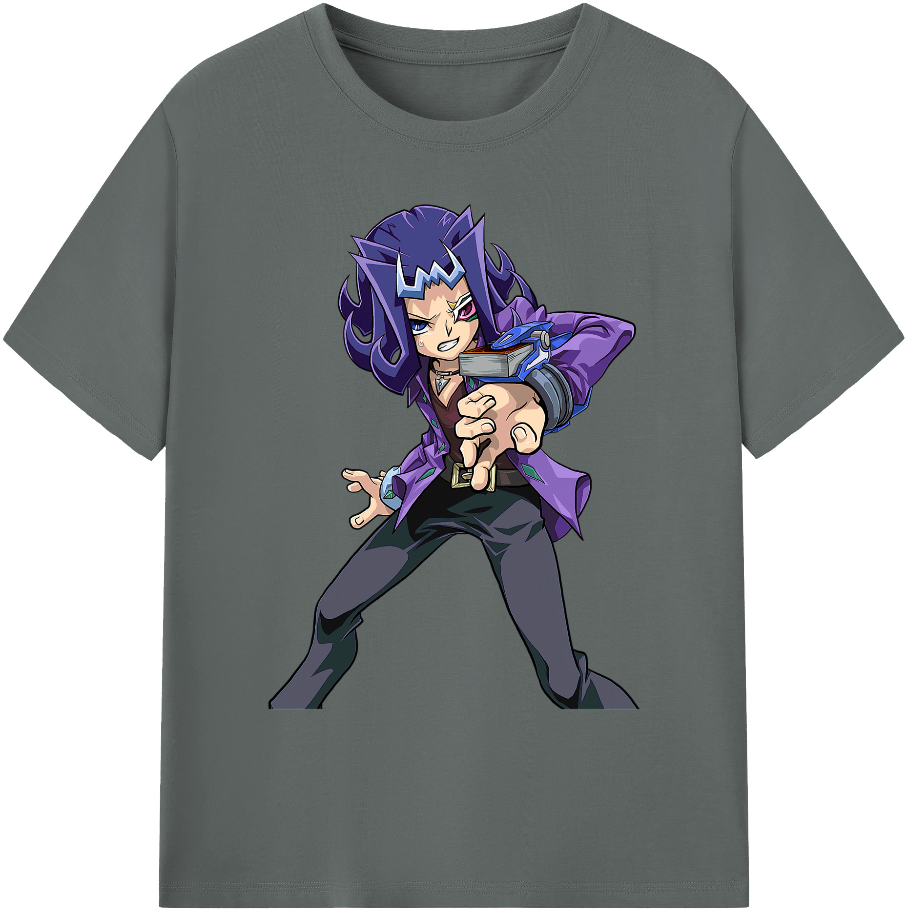 遊☆戯☆王 Yu-Gi-Oh! 綿100％ メンズ半袖Tシャツ｜肌触りやわらか＆通気性